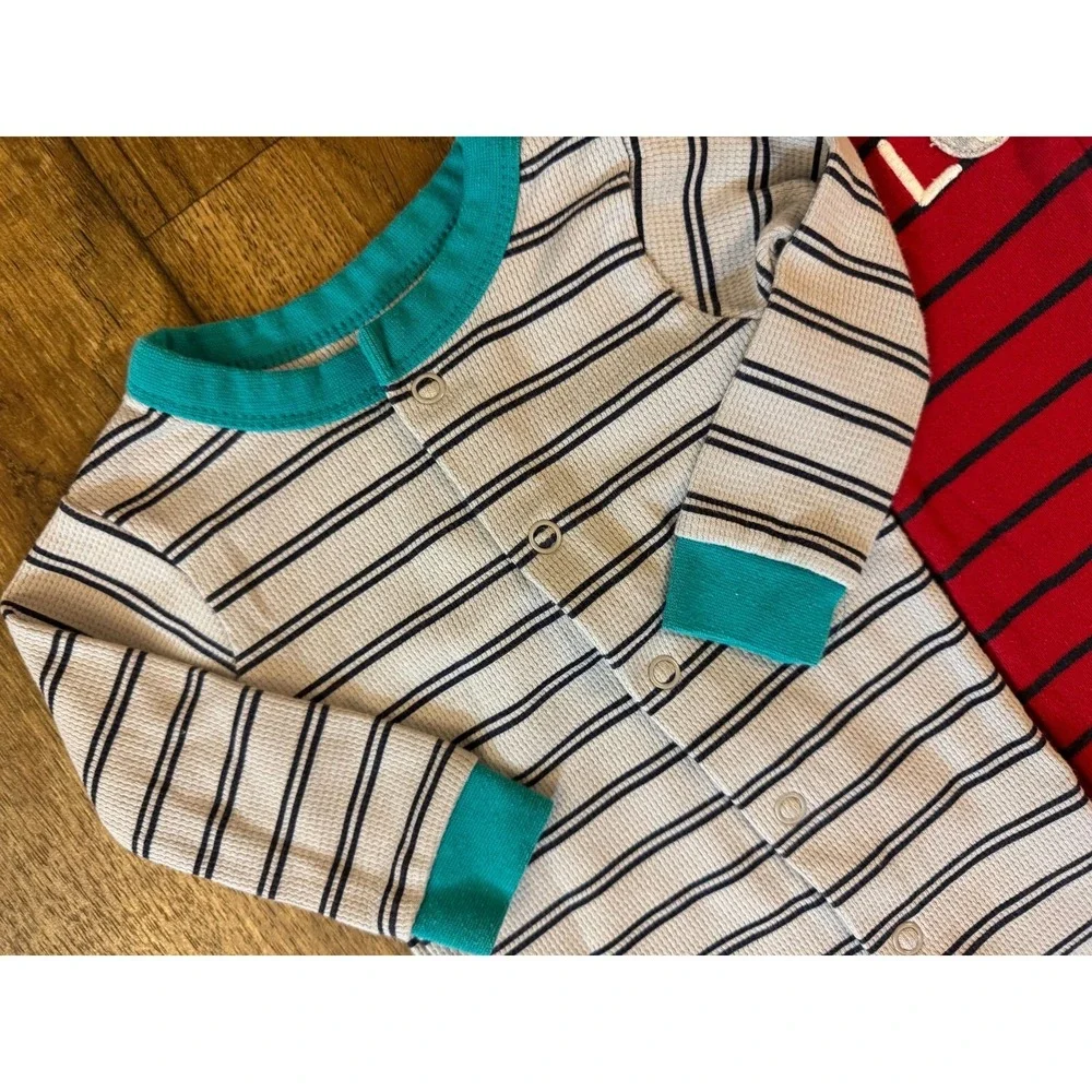 Carters Baby Boy 6 Months Footed Sleepers Pajamas Outfits Clothes‎ Lot Bundle